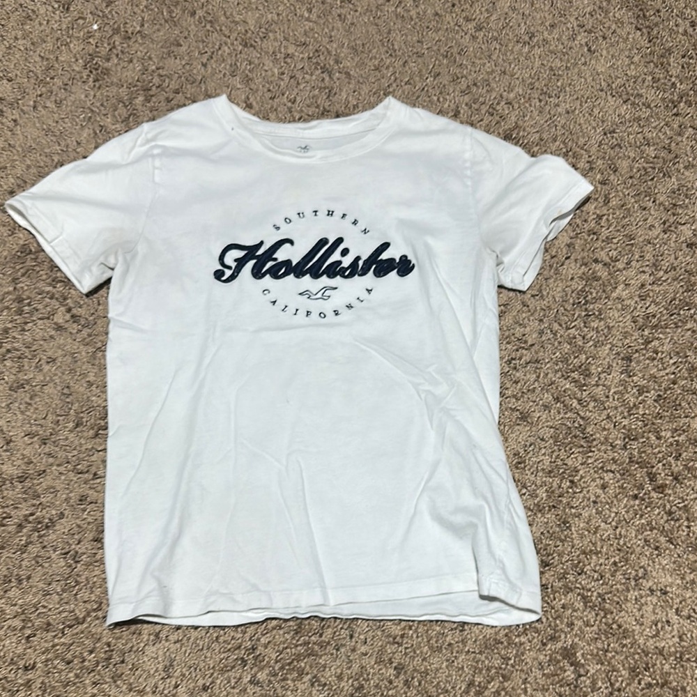Hollister White T-Shirt